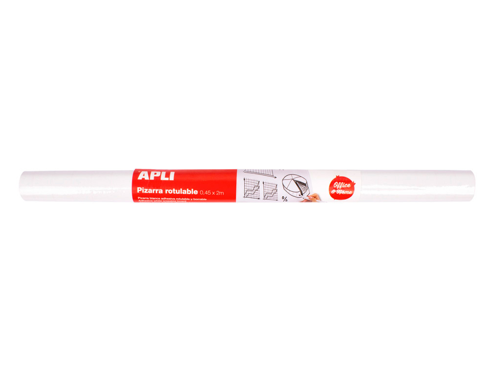APLI - ROLLO PIZARRA BLANCA 45X200CM ADHESIVO (Ref.10961)