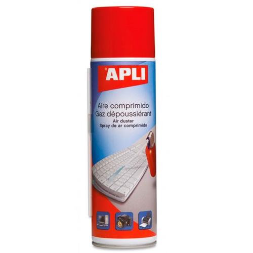 APLI - SPRAY DE LIMPIEZA AIRE COMPRIMIDO 400 ml. (Ref.11307)