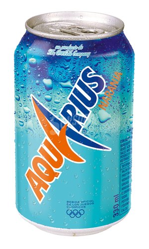 AQUARIUS - REFRESCO NARANJA LATA 330ml (Ref.245415)