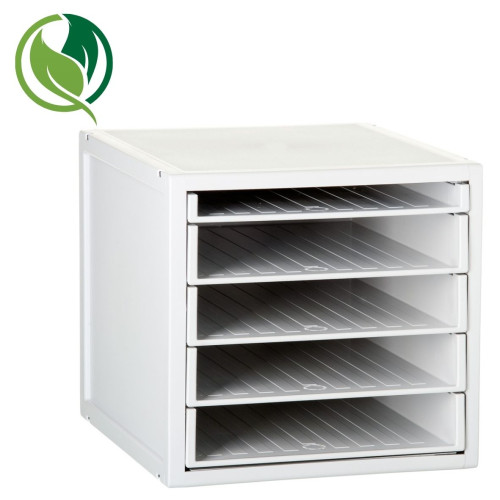 ARCHISYSTEM - MODULO 5 BANDEJAS GRIS (Ref.8405B GS)