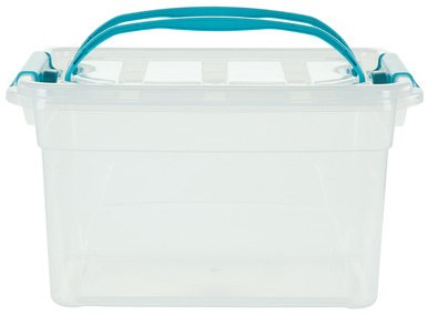 ARCHIVO 2000 - CAJA ALMACENAMIENTO A.2000 CON ASA 13 LITROS DE PP APILABLE TRANSPARENTE (Ref.WFS14C130T CS TP)