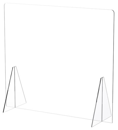 ARCHIVO 2000 - MAMPARA DE METACRILATO ANTICONTAGIO A.2000 SOBREMESA SIN VENTANA 85x75 (Ref.42423M CS TP)