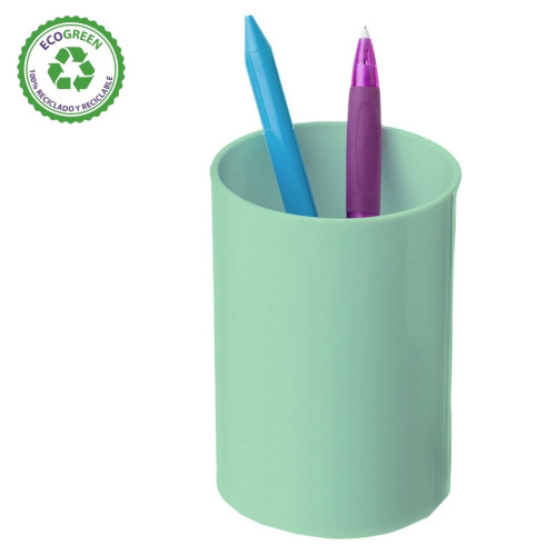 ARCHIVO 2000 - PORTALÁPICES ECOGREEN 100% RECICLADO Y RECICLABLE VERDE PASTEL 75X105 MM (Ref.771 VE PS)