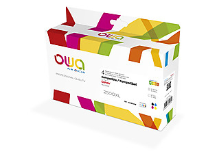 ARMOR - Owa BIJ INKJET REMAN PACK 4 REMAN.FOR CAN. PGI-2500XL BCMY Black Cyan Magenta Yellow Box (Ref.K10405OW)