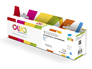 ARMOR - Owa BIJ INKJET REMAN REMAN. FOR HP 981A cyan Box (Ref.K20714OW)