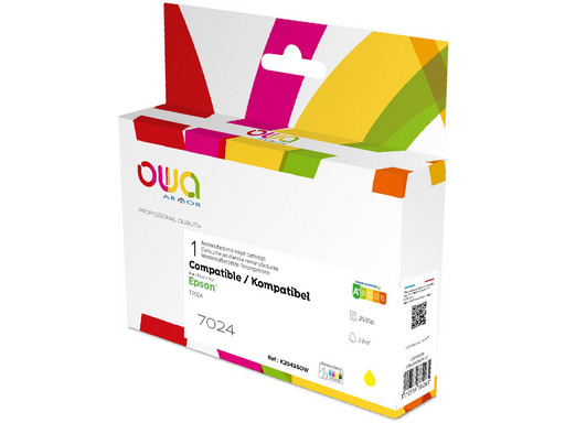 ARMOR - Owa BIJ INKJET REMAN REMAN.FOR EPS.T7024 Jaune / Yellow Box (Ref.K20436OW)