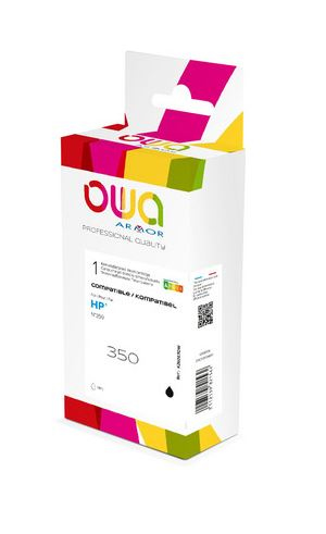 ARMOR - Owa INKJET REMAN REMAN. FOR HP 350 B Black Box (Ref.K20267OW)