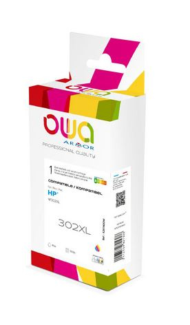 ARMOR - Owa INKJET REMAN REMAN.FOR HP 302XL 3C V2 3 Colours Box (Ref.K20740OW)