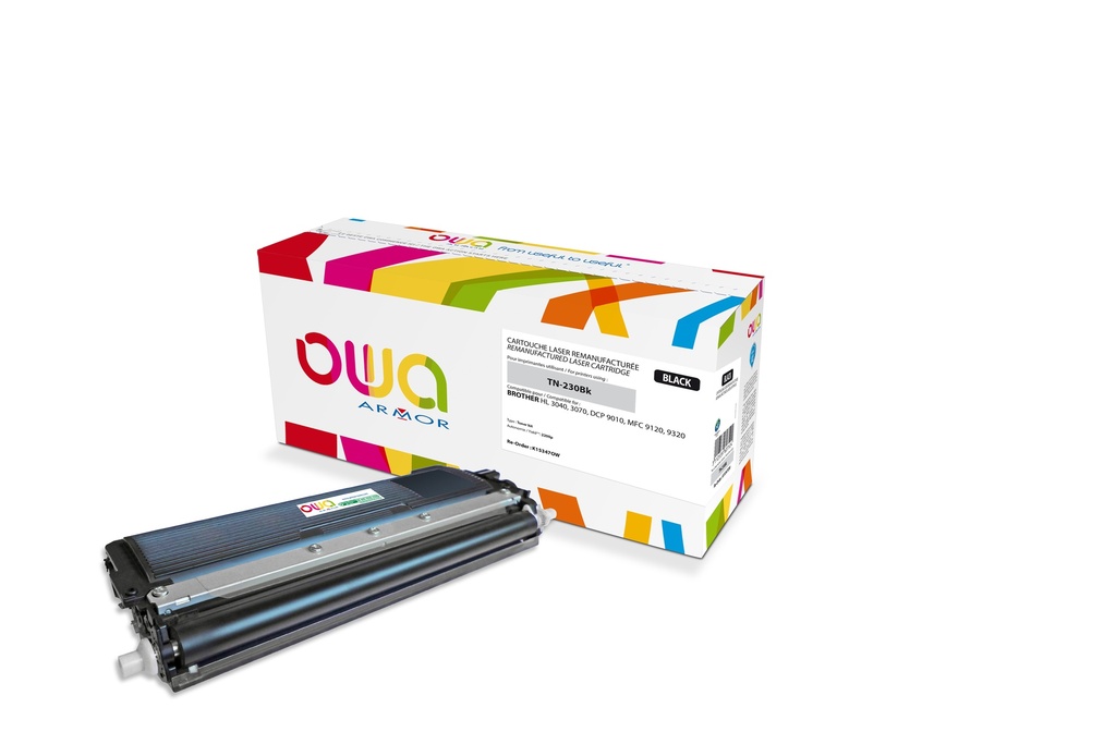 ARMOR - OWA toner compatible HL 3040, 3070, DCP 9010, MFC9120, 9320 Box toner compatible kit Noir, Bla (Ref.K15347OW)