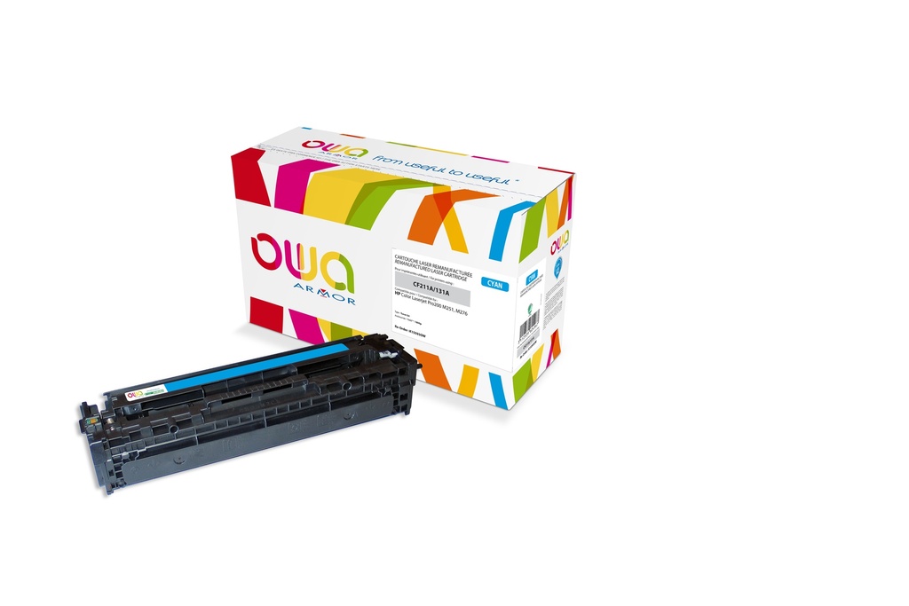 ARMOR - Toner para HP Color Laserjet Pro200 M251, M276 Cyan (Ref.K15593OW)