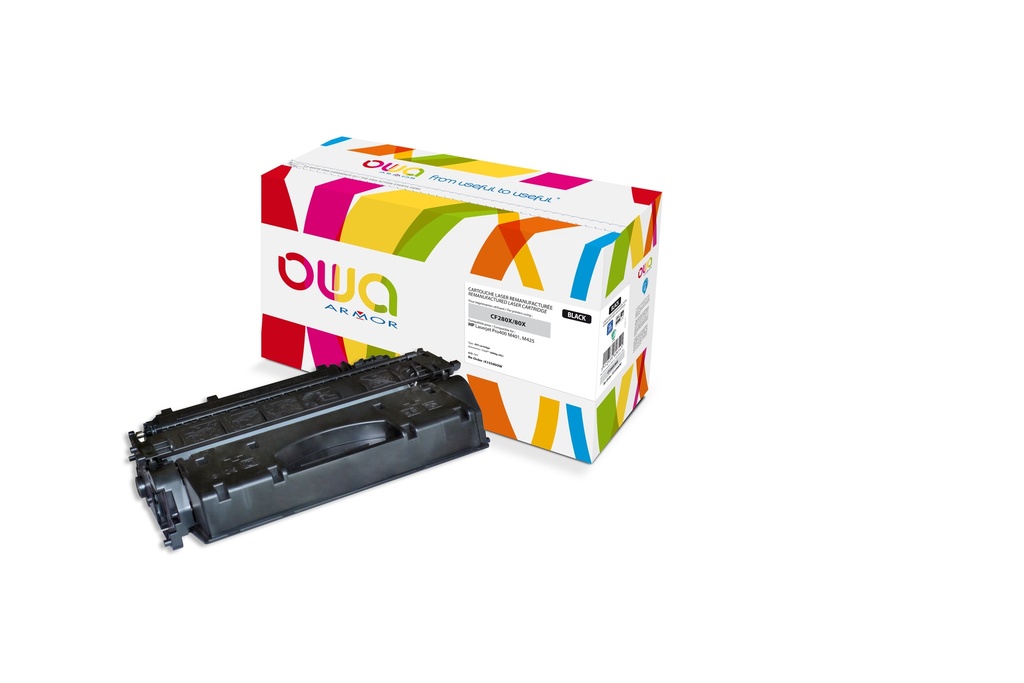 ARMOR - Toner para HP Laserjet Pro 400 M401, M425 Negro (Ref.K15590OW)