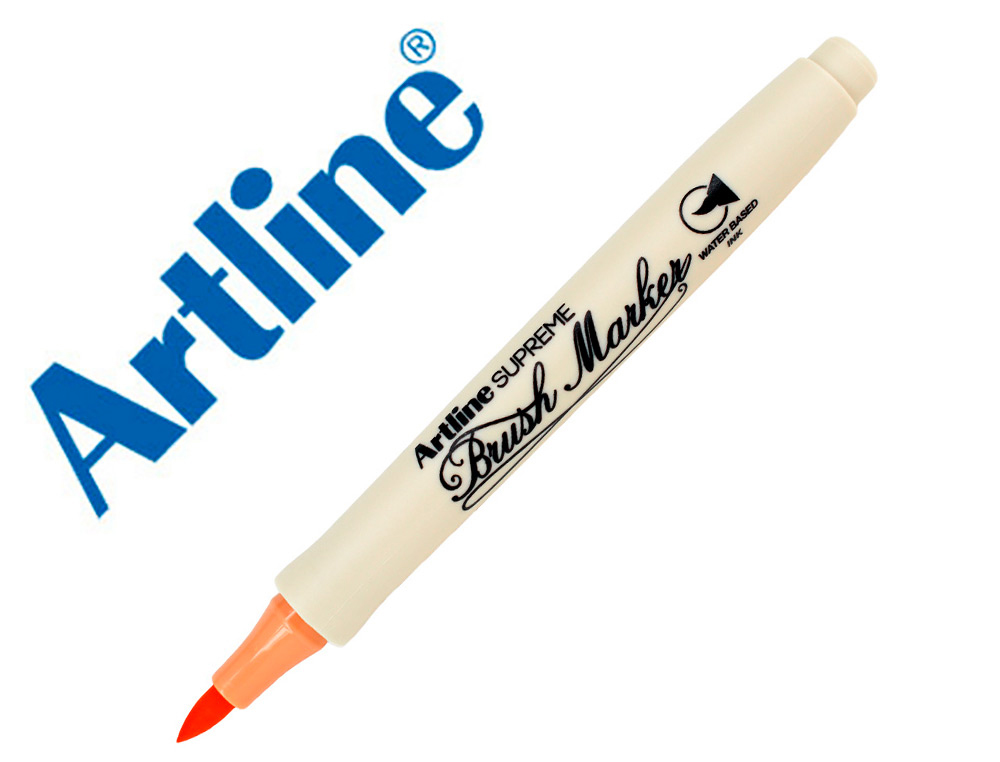 ARTLINE - ROTULADOR SUPREME BRUSH EPFS PINTURA BASE DE AGUA PUNTA TIPO PINCEL TRAZO FINO ALBARICOQUE (Ref.EPFS F ALB)