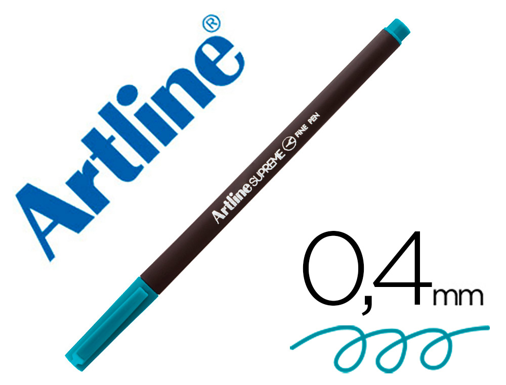 ARTLINE - ROTULADOR SUPREME EPFS200 FINE LINER PUNTA DE FIBRA VERDE OSCURO 0,4 MM (Ref.EPFS200 VO)