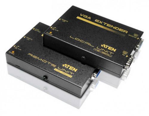 ATEN - VE150A extensor audio/video Transmisor y receptor de señales AV Negro (Ref.VE150A-AT-G)