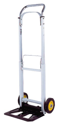 AYERBE - CARRETILLA ALUMINIO OUTAS PLEGABLE 2 RUEDAS 90 KG. (Ref.582800)