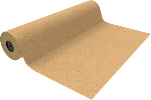 BASIKA - PAPEL de REGALO BOBINA 62 cm x 85 m (2,5 Kg aprox.) KRAFT VERJURADO (Ref.1105010)