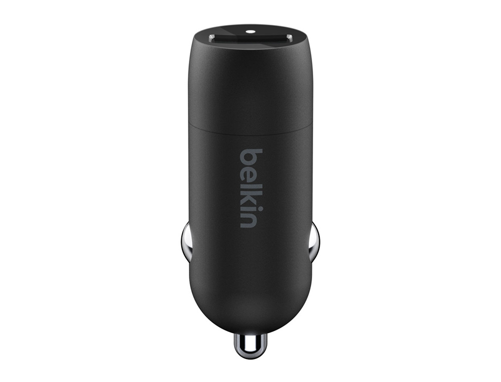 BELKIN - CARGADOR PARA COCHE USB-A QUICK CHARGE 3.0 18W BOOST CHARGE COLOR NEGRO (Ref.CCA002BTBK)