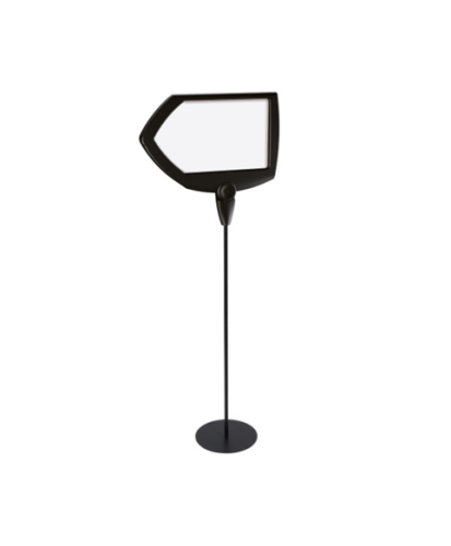 BI-OFFICE - ATRIL DE PIE INFORMATIVO DISEÑO FLECHA (Ref.SIG01010101)