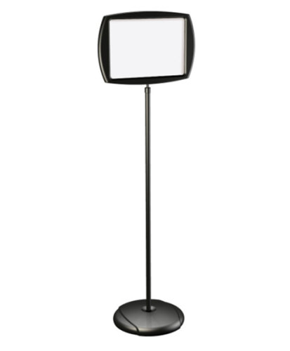 BI-OFFICE - ATRIL DE PIE INFORMATIVO RECTANGULAR HORIZONTAL (Ref.SIG05050505)