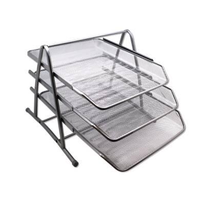 BISMARK - BANDEJA DE REJILLA TRIPLE 35X30X24.5 CM CROMADO (Ref.324515)