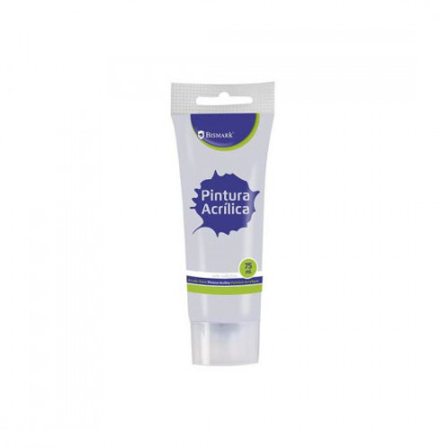 BISMARK - BOTE PINTURA ACRILICA 75 ML PLATA (Ref.328529)