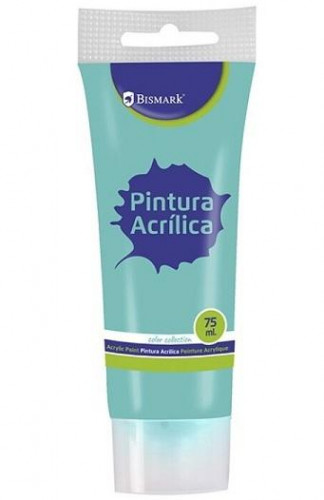 BISMARK - BOTE PINTURA ACRILICA 75 ML TURQUESA (Ref.328518)