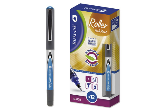 BISMARK - ROLLER PUNTA DE BOLA B-602 0,5MM AZUL (Ref.326152)