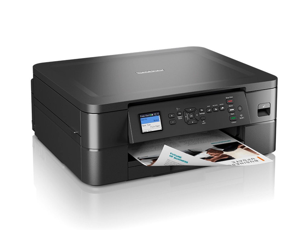 BROTHER - EQUIPO MULTIFUNCION DCPJ1050DW 17 PPM NEGRO 9,5 COLOR COPIADORA ESCANER IMPRESORA BANDEJA 150 HOJAS (Canon L.P.I. 5,25€ Incluido) (Ref.DCPJ1050DWRE1)