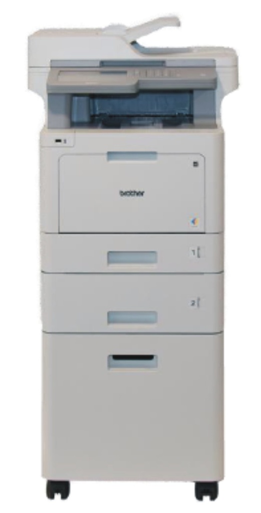 BROTHER - Multifuncion Laser Color bandeja adicional y mesa pedestal (Canon L.P.I. 5,25€ Incluido) (Ref.MFCL9570CDWTZ)