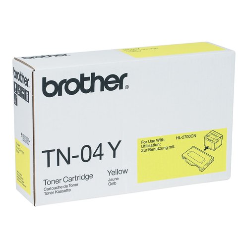 BROTHER - TONER TN 04Y AMARILLO HL-2700 MFC-9420 (6.600 PAG.) (Ref.TN04Y)