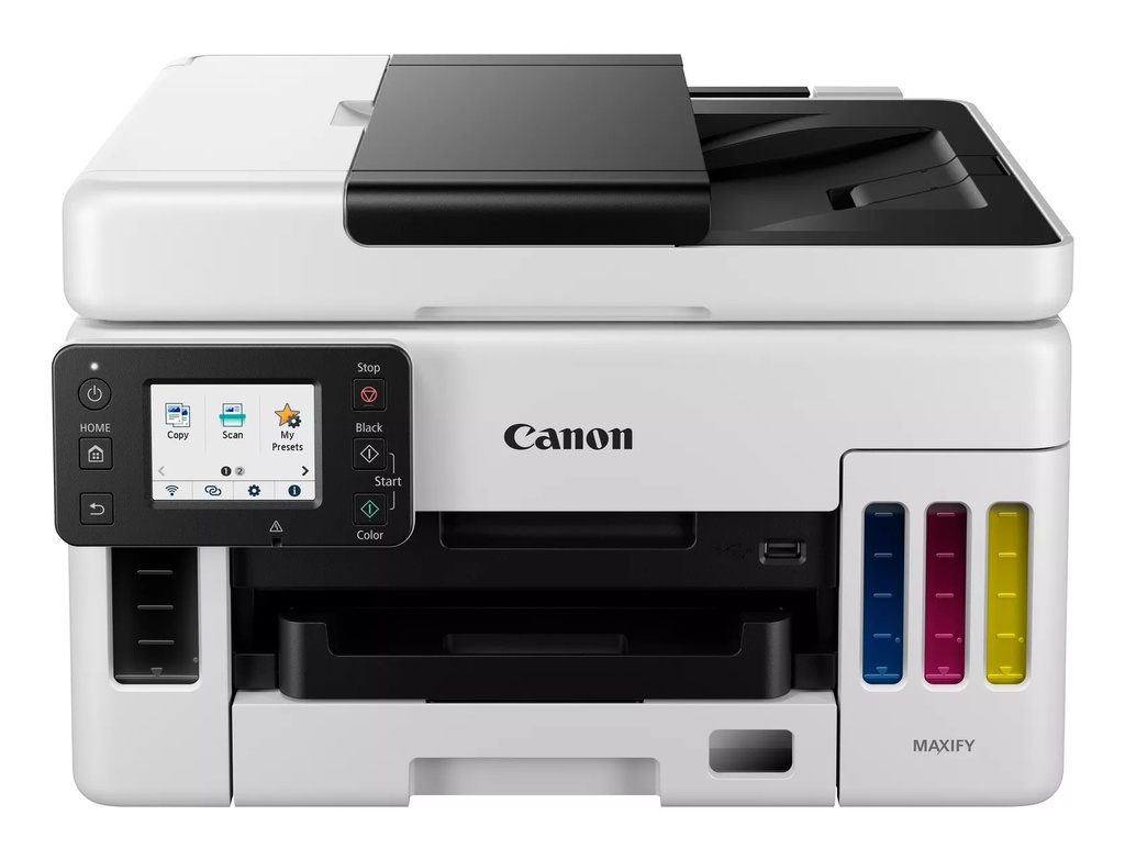 CANON - Multifuncion Inkjet MAXIFY GX6050 A4 24IPM USB RED WIFI DUPLEX IMPRESION ADF 50 HOJAS ( L.P.I. 5,25€ Incluido) (Ref.4470C006AA)