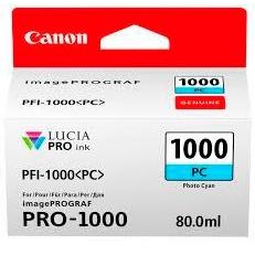 CANON - TINTA PHOTO CIAN IMAGEPROGRAF PRO PFI-1000PC (Ref.0550C001)