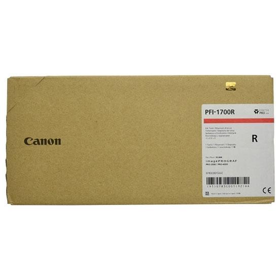 CANON - TINTA ROJO IPF PRO2000, 4000, 4000S, 6000S - PFI1700R (Ref.0783C001)
