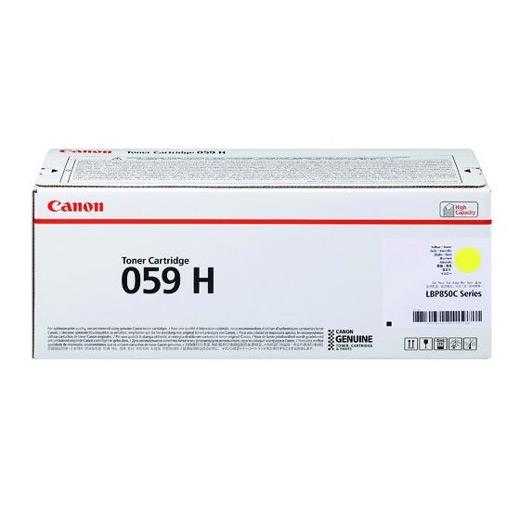 CANON - Toner 059H: LBP852CX 851C 852Ci Yellow (Ref.3624C001)