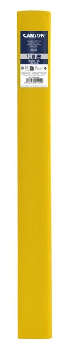 CANSON - PAPEL CREPE (PINOCHO) 40g 0,5x2,5 m AMARILLO LIMON (Ref.C200001409)