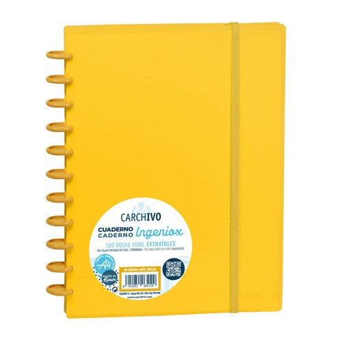 CARCHIVO - BLOC INGENIOX A4 100h CD.4 M.IN (Ref.66004119)