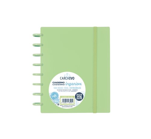 CARCHIVO - BLOC INGENIOX A5 100h CD.4 V.PS (Ref.66005121)