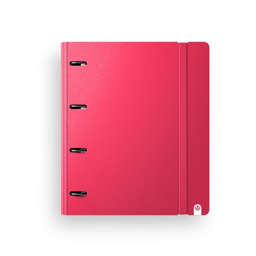 CARCHIVO - CARPEBLOC FOAM STYLE PP A4 4 an.MIXTAS 35mm con REC. 120 hj. CUADRIC.4x4 ROJO (Ref.12407412)