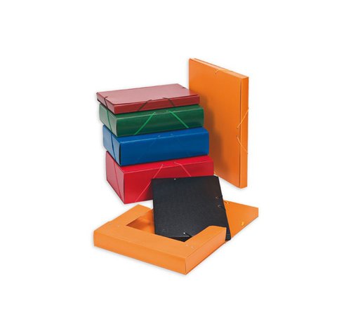 CARCHIVO - CARPETA de PROYECTOS CARTON PINTADO A3 GOMAS 3 cm ROJO (Ref.373A3BM32)