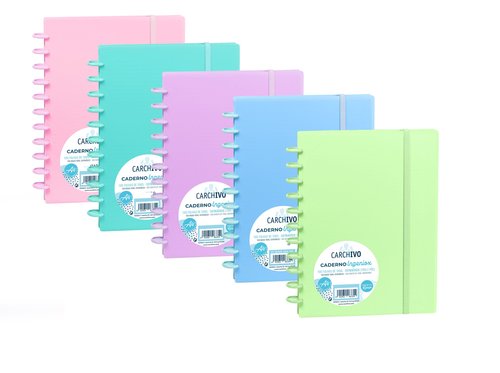 CARCHIVO - CUADERNO INGENIOX ESPIRAL A4 100H C/SEPARADORES EXTRAÍBLES 100GR CUADRÍCULA 5X5 TAPAS PP SEMI-RÍGIDO CIERRE C/GOMA C/SURTIDOS (Ref.66004199)