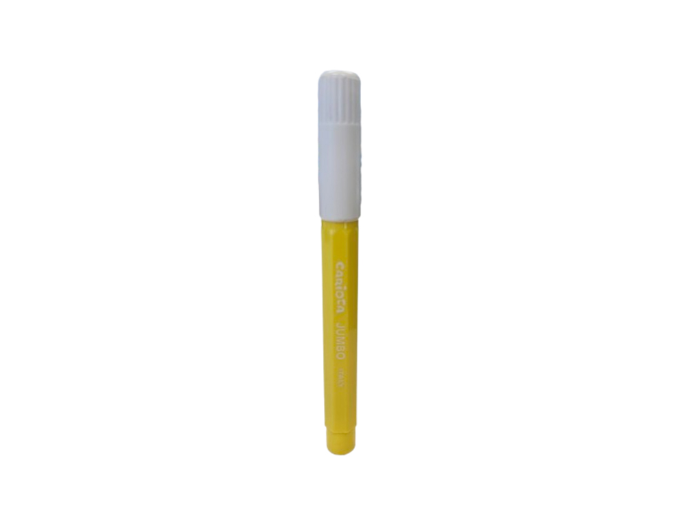 CARIOCA - ROTULADOR JUMBO PUNTA MAXI AMARILLO - CAJA DE 12 (Ref.4013005)