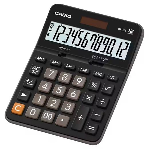 CASIO - CALCULADORA SOBREMESA 12 DIGITOS (Ref.DX-12B)