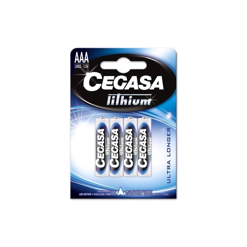 CEGASA - PILA LITIO FR03 AAA BL4 (Ref.326214)