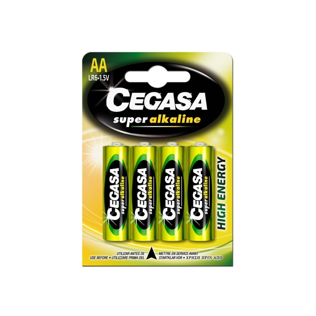 CEGASA - PILA SUPER ALC LR6 BLISTER 4 UDS (Ref.150)