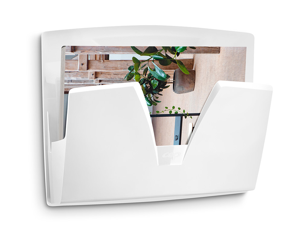 CEP - EXPOSITOR MURAL PROTECT ANTIBACTERIANO PLASTICO COLOR BLANCO 361X86X715 MM (Ref.1017390021)