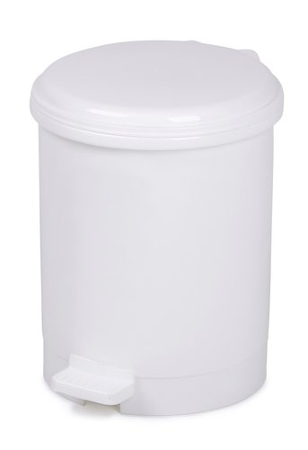 CEP - PAPELERA PLASTICO BLANCA 91978 CON TAPA PEDAL 20 LITROS (Ref.2919780021)