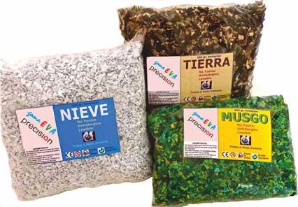 CG - GOMA EVA VIRUTAS 200 g TIERRA (Ref.1479210053)