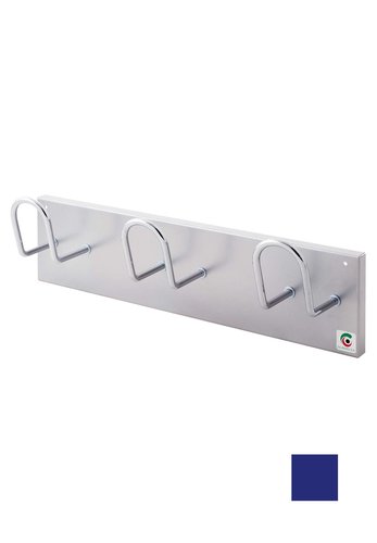 CILINDRO - PERCHERO PARED 3 COLGADORES AZU (Ref.H-13 AZUL)