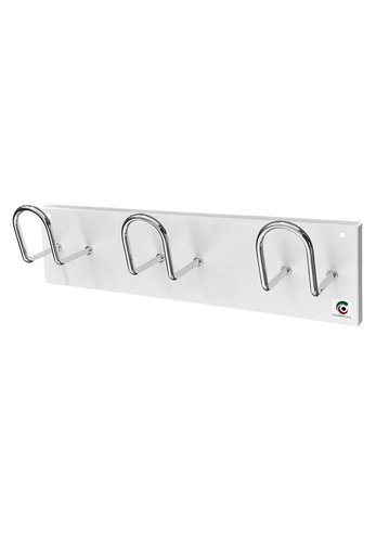 CILINDRO - PERCHERO PARED 3 COLGADORES BLA (Ref.H-13 BLANCO)