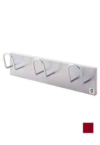 CILINDRO - PERCHERO PARED 3 COLGADORES BUR (Ref.H-13 BURDEOS)